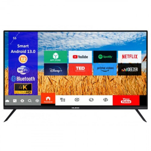 Телевизор MILANO 55UHDT2S1323 Smart