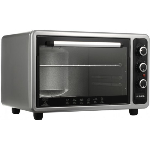 Уценка - Электродуховка ASEL AF-40-23 Grey (Вмятина сверху)