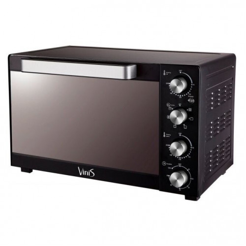 Уценка - Электродуховка VINIS VO-6021B (60л., конвекц., пицца, вертел, посдветка)