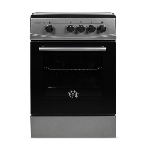 Уценка - Плита газовая MILANO ML55 G1/01+ графит (50*50, крышка метал)