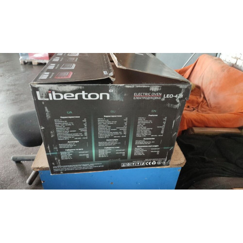Уценка - Электродуховка LIBERTON LEO-421 White (42л, 2 противня)