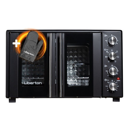 Електродуховка LIBERTON LEO-500 Black