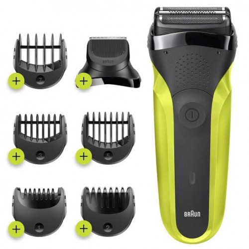 Бритва BRAUN Series 3 300BT Black/Green