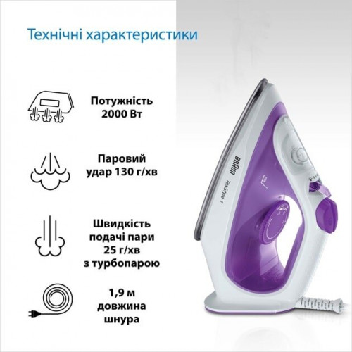 Утюг BRAUN SI1080VI