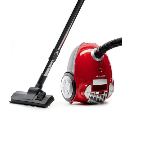 Пылесос мешковой VILGRAND VVC1852 red