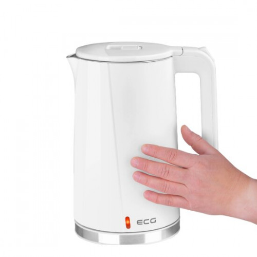 Чайник ECG RK 1702 Safe to Touch White