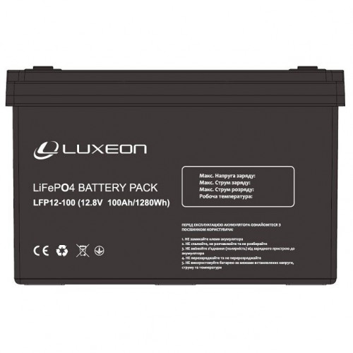 Аккумулятор LiFePo4 LUXEON LFP12-100