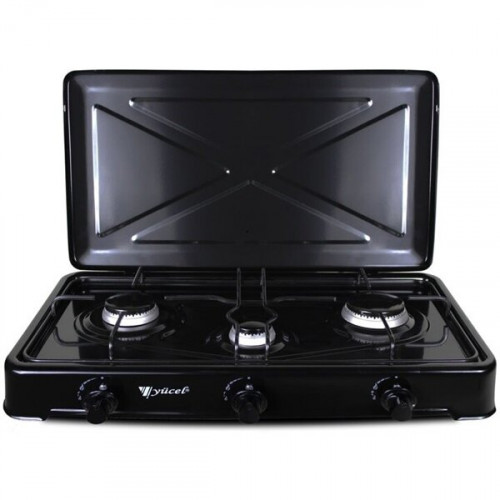 Плита настольная газовая YUCEL O-300-LPG-black