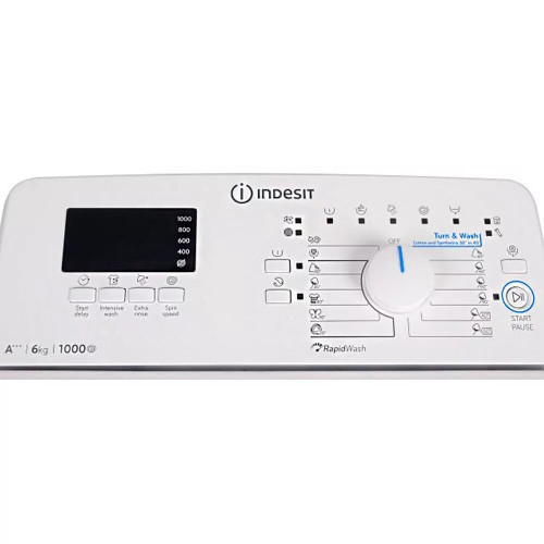 Стиральная машина вертикальная INDESIT BTW D61053 (EU)