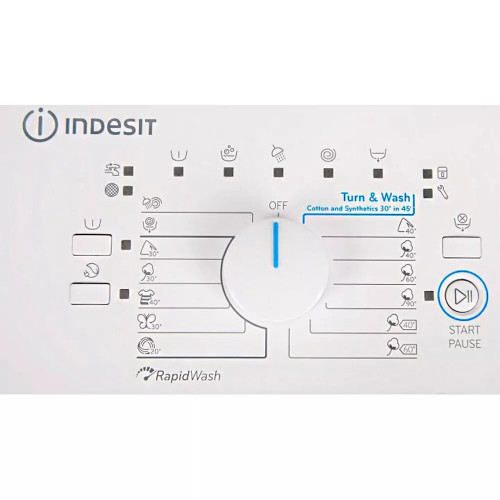 Стиральная машина вертикальная INDESIT BTW D61053 (EU)