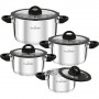 Набор посуды STARKE PRO SANTE LK240506/LKA194HMYIO-8PCSBLACK (8 Пр)