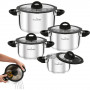 Набор посуды STARKE PRO SANTE LK240506/LKA194HMYIO-8PCSBLACK (8 Пр)