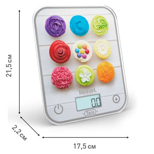 Весы кухонные TEFAL Optiss Cake Pops BC50D4V0