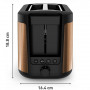Тостер TEFAL Coppertinto TT430G10