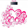 Весы напольные DARIO DFS-2818F Hearts