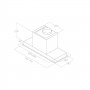 Вытяжка встраиваемая  ELICA HIDDEN 2.0 BL MAT/A/72