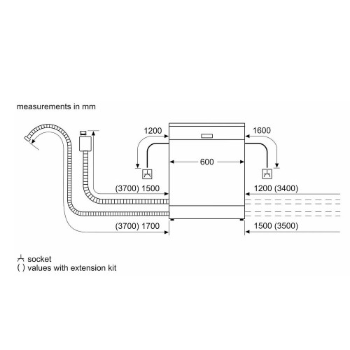 Посудомоечная машина BOSCH SMV4HVX00K