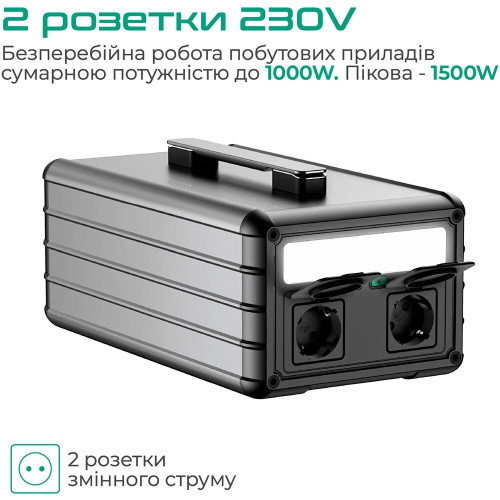 Зарядная станция ZENDURE SuperBase ZDSB1000M-gy-eu