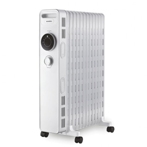 Обогреватель масляный KUMTEL KUM-1240S White