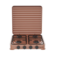 Плита настольная газовая Vilgrand VGP-4042 Brown
