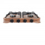 Плита настольная газовая Vilgrand VGP-4042 Brown