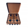 Плита настольная газовая Vilgrand VGP-4042 Brown