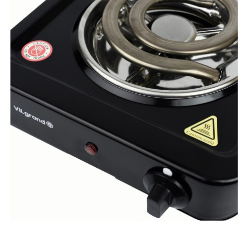 Плита настольная (электро) VILGRAND VHP 161D Black