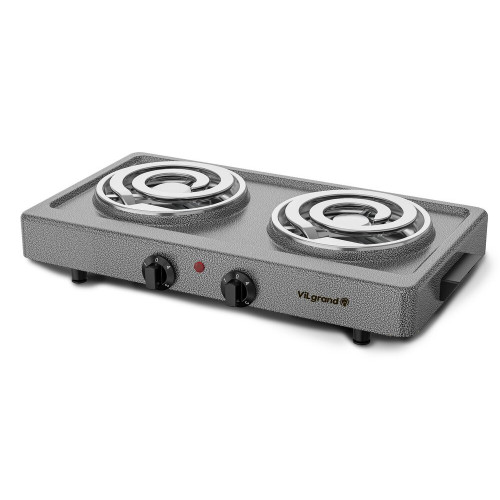 Плита настільна (електро) VILGRAND VHP 162D Gray