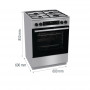 Плита комбинированная GORENJE GKS6C70XJ