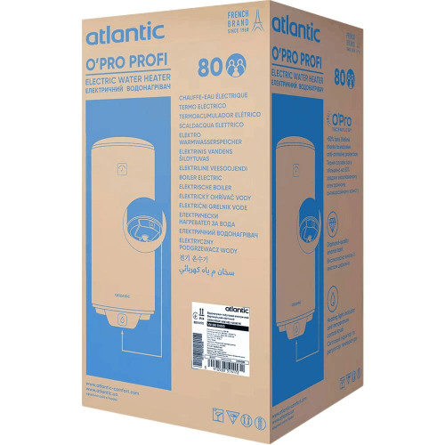 Водонагреватель ATLANTIC Opro Profi VM 080 D400S (1500W)