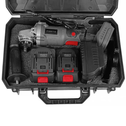 Шлифмашина аккумуляторная Forte AG 21-125BC