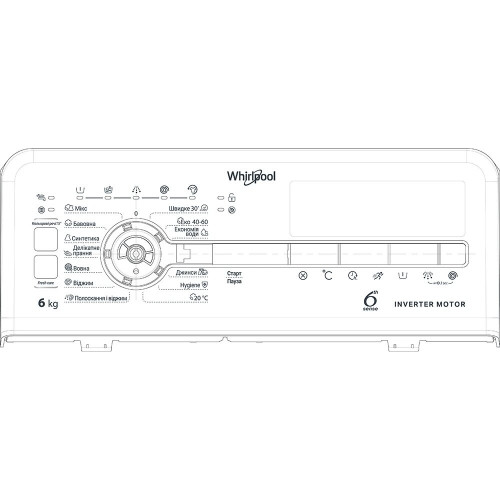 Стиральная машина вертикальная WHIRLPOOL TDLRB 6251BS EU
