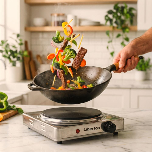 Плита настольная (электро) LIBERTON LEC-6904