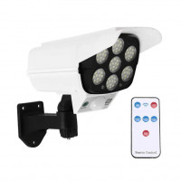 Фонарь уличный 77 COB LED с датчиком движения и солнечной панелью