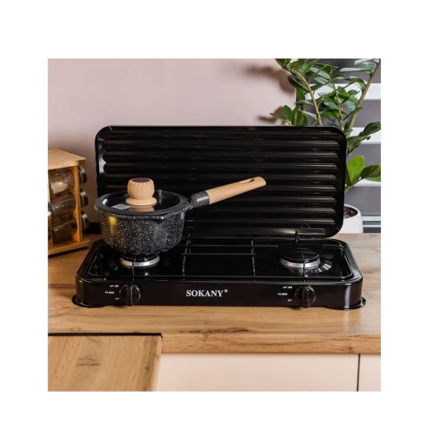 Плита настольная газовая SOKANY SK-6002B