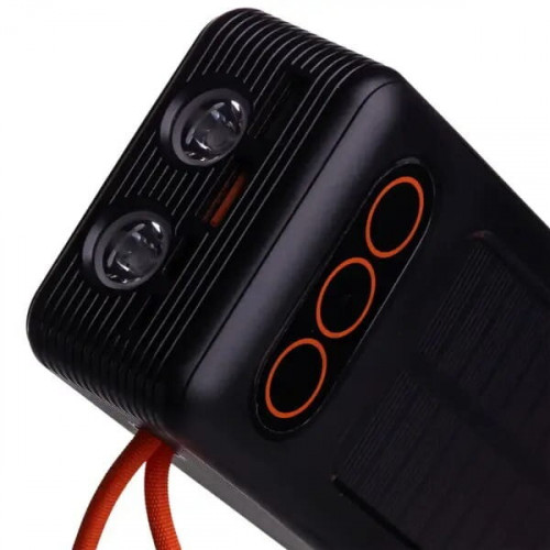 Внешний аккумулятор (павербанк) HP-N56 LEVINO 30000 mAh USB-C/USB-A 3 шнура в комплекте