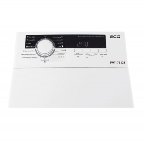 Стиральная машина вертикальная ECG EWTI 71121