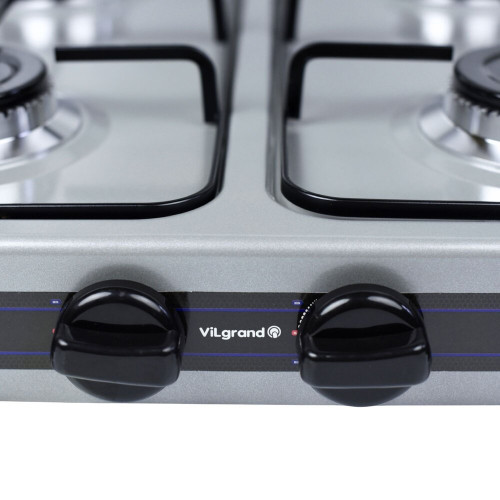 Плита настольная (газ) VILGRAND VGP 4041 grey